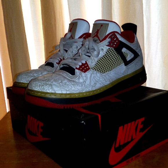 Air Jordan 4 Fusion White Laser Size 12 - Picture 1 of 8